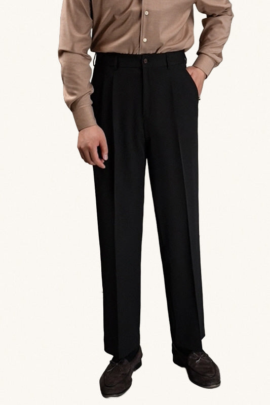 MONSEN Suitory High-Waisted Trousers in Performance Blend product image