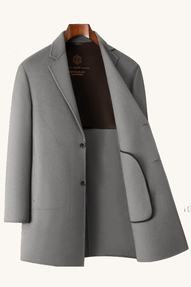 MONSEN Suitory 100% Wool Double-Faced Coat product image
