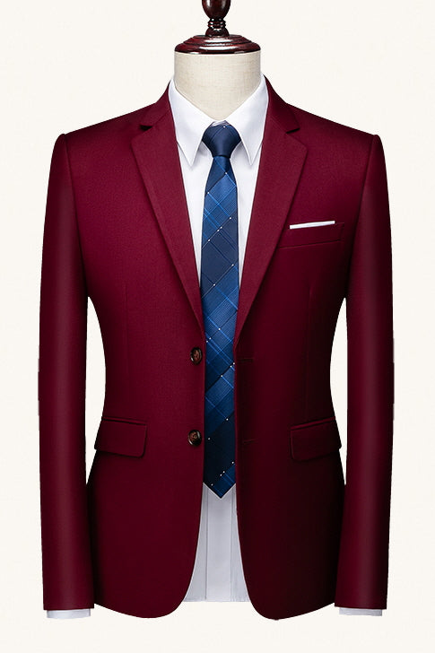 MONSEN Suitory Crease-Resistant Single Slim-Fit Blazer in Performance Blend product image