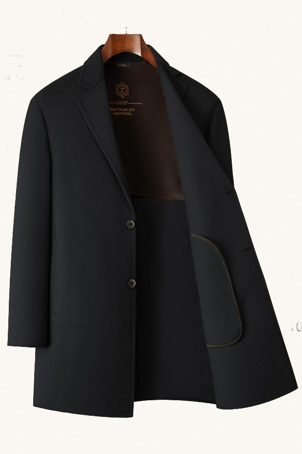 MONSEN Suitory 100% Wool Double-Faced Coat product image