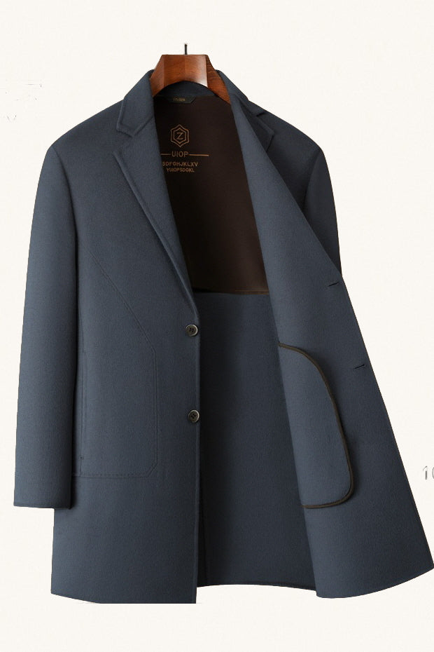 MONSEN Suitory 100% Wool Double-Faced Coat product image