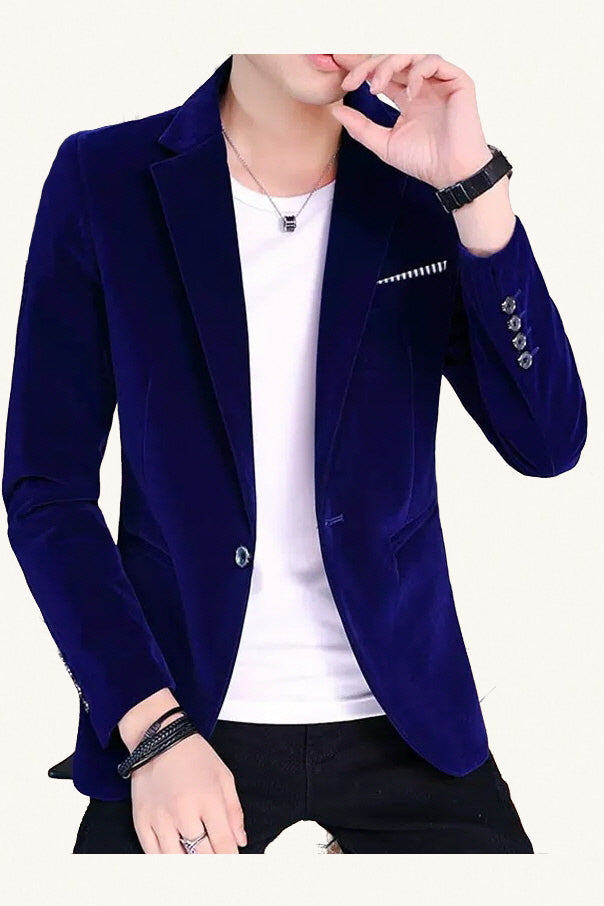 MONSEN Suitory Slim Korea-Style Blazer in Performance Blend product image