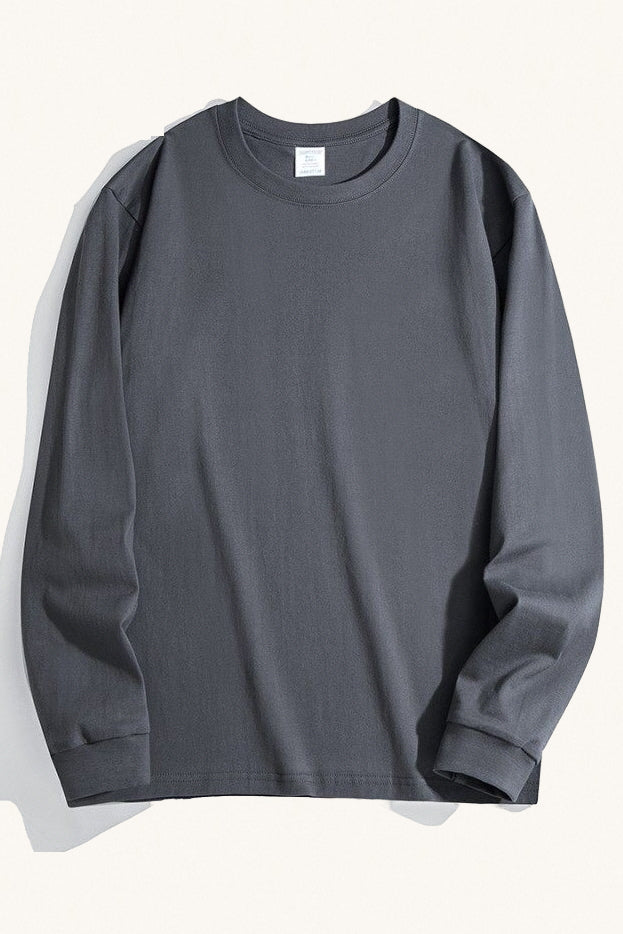 MONSEN Suitory Heavyweight Cotton Long Sleeve Tee product image