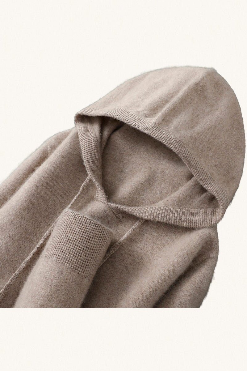 MONSEN Suitory AW 100% Wool Knit Hoodie product image