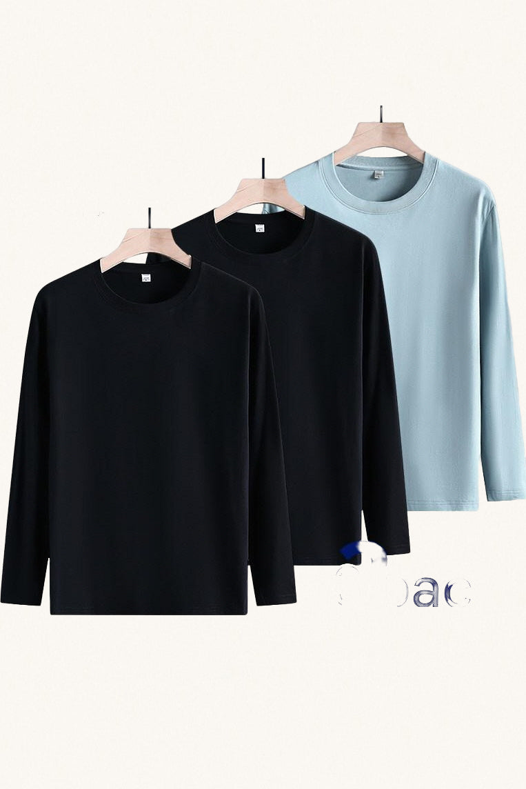 MONSEN Suitory 3-Pack Long-Staple Cotton Crewneck T-Shirt product image