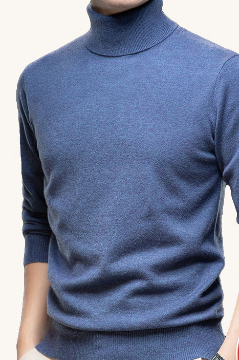 MONSEN Suitory 100% Wool Turtleneck Sweater product image