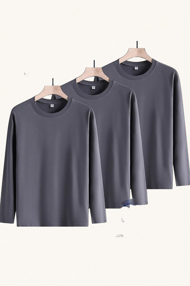 MONSEN Suitory 3-Pack Long-Staple Cotton Crewneck T-Shirt product image