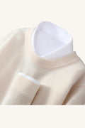 MONSEN Suitory 100% Wool Crewneck Sweater product image