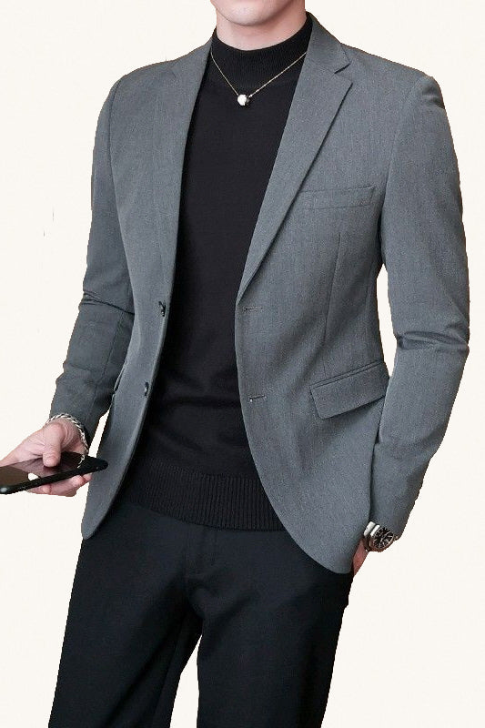 MONSEN Suitory Slim Korea-Style Blazer in Performance Blend product image