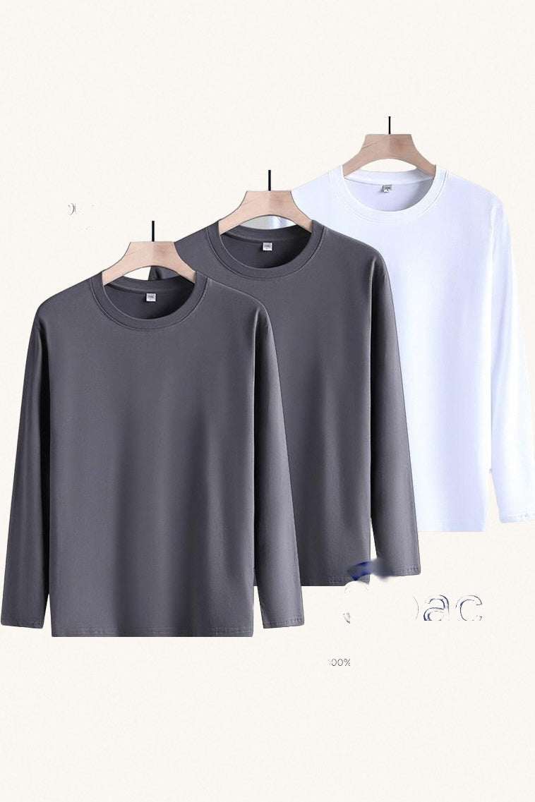 MONSEN Suitory 3-Pack Long-Staple Cotton Crewneck T-Shirt product image
