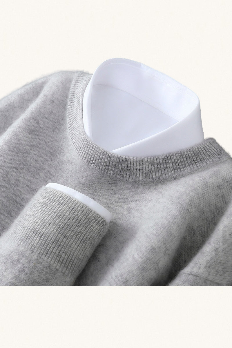 100% Wool Crewneck Sweater