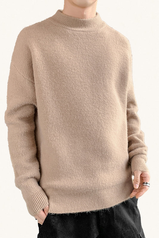 MONSEN Suitory High-Neck Fleece-Lined Sweater product image