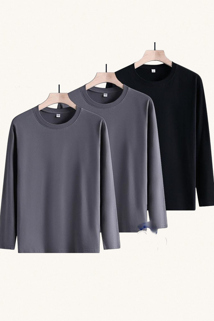 MONSEN Suitory 3-Pack Long-Staple Cotton Crewneck T-Shirt product image