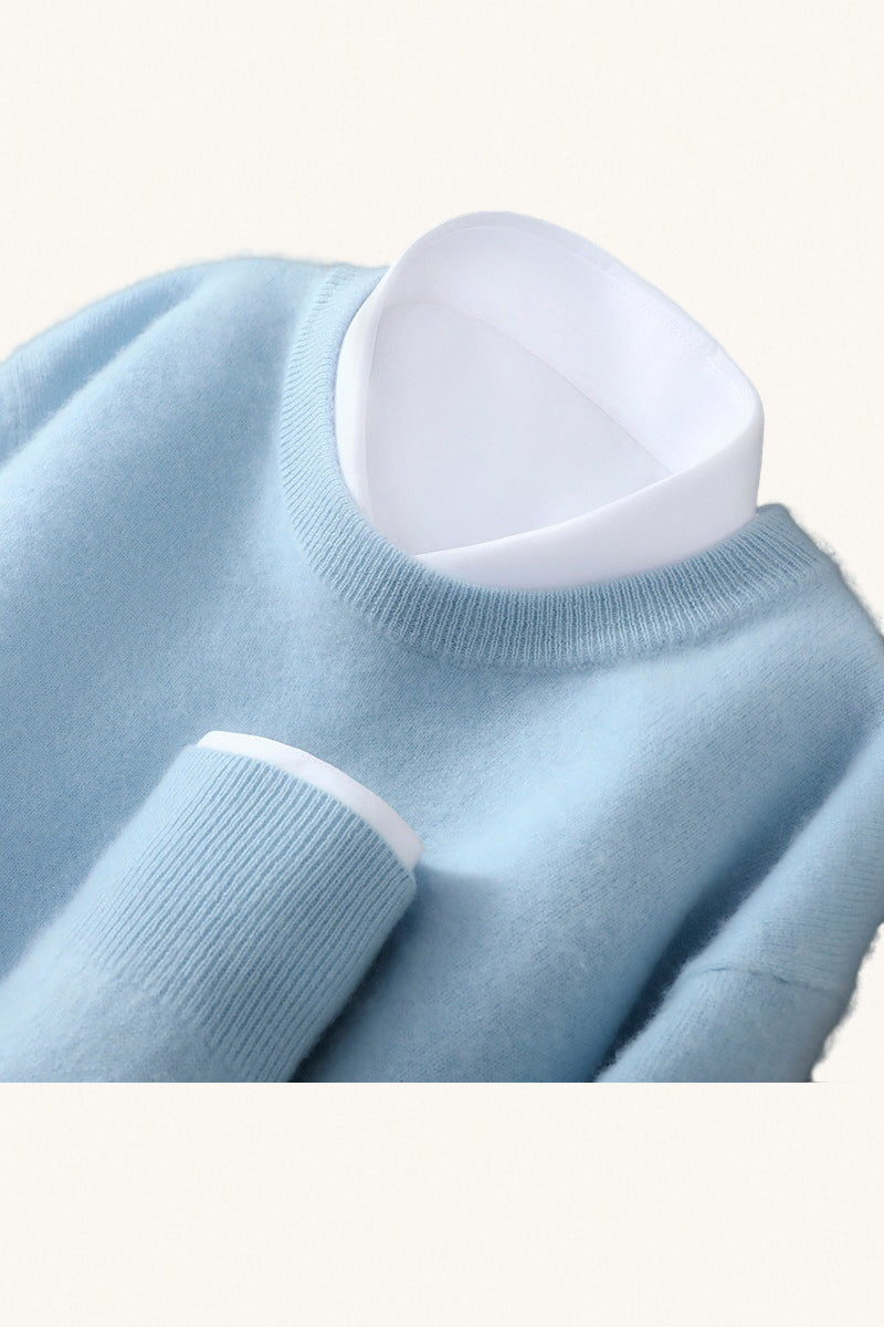 100% Wool Crewneck Sweater