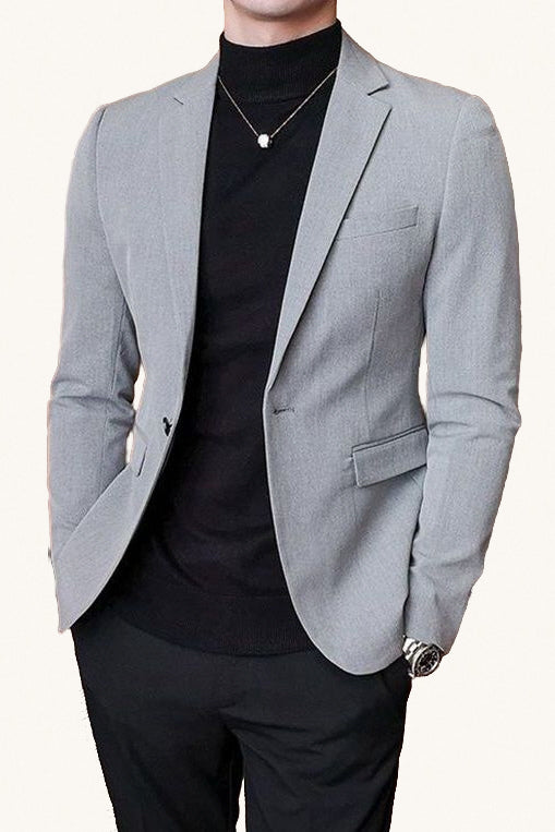 MONSEN Suitory Slim Korea-Style Blazer in Performance Blend product image