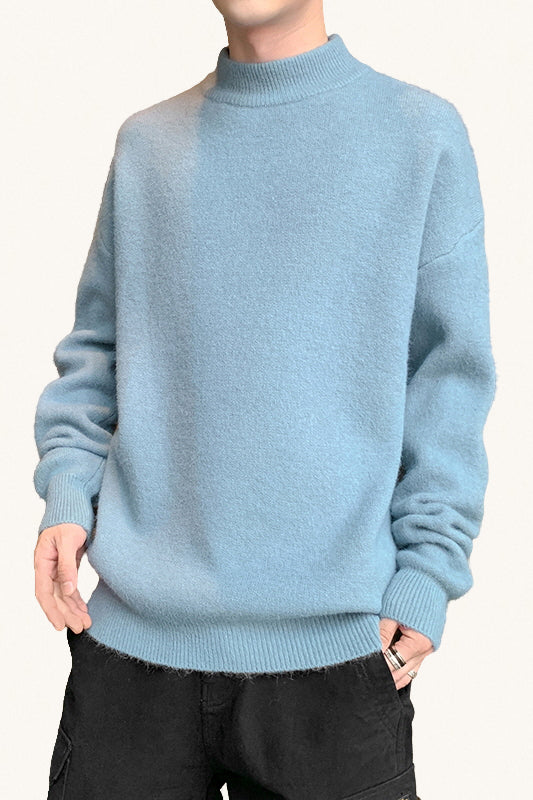 MONSEN Suitory High-Neck Fleece-Lined Sweater product image