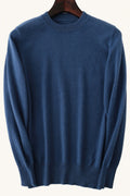 MONSEN Suitory Cashmere Crewneck Sweater2 front view