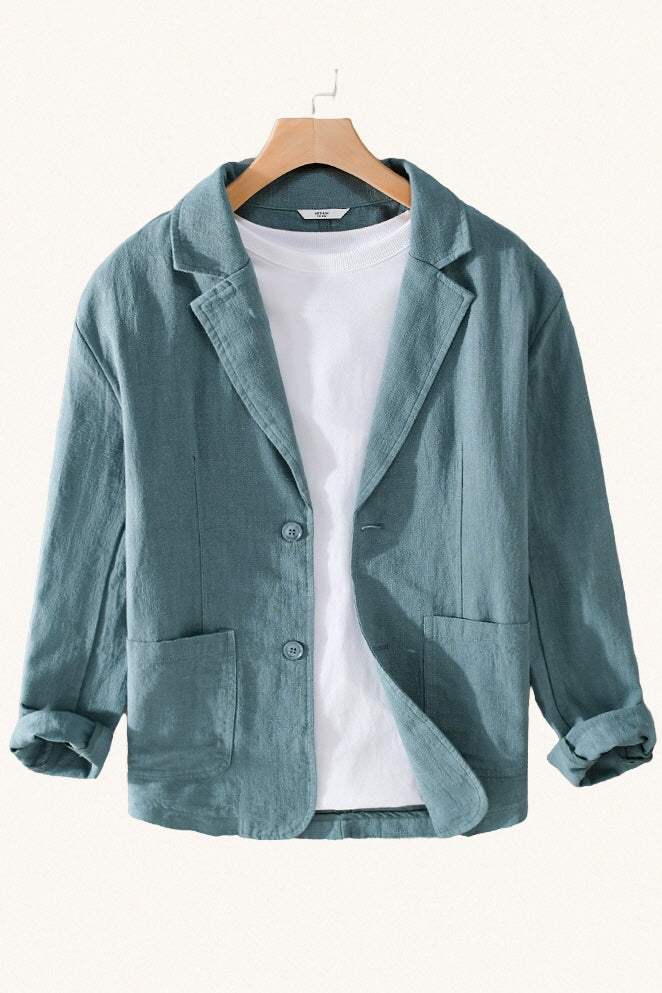 MONSEN Suitory Breathable Ramie-Cotton Blazer product image