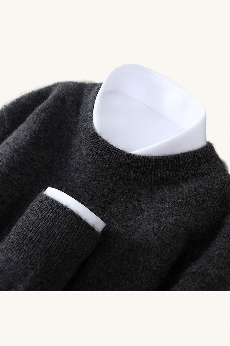100% Wool Crewneck Sweater