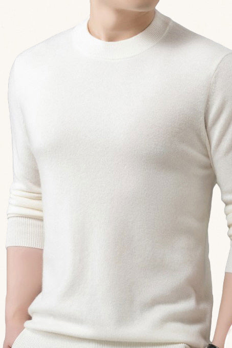MONSEN Suitory 100% Wool Half Turtleneck Sweater product image