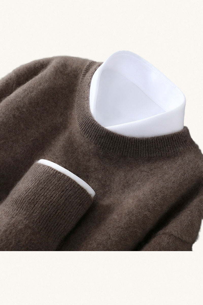100% Wool Crewneck Sweater