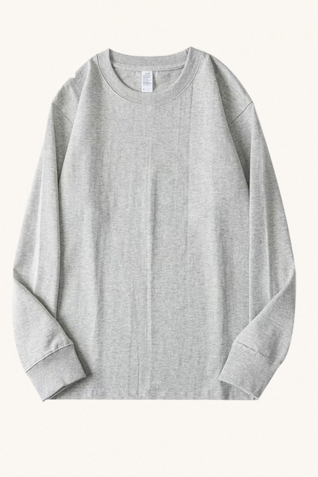 MONSEN Suitory Heavyweight Cotton Long Sleeve Tee product image