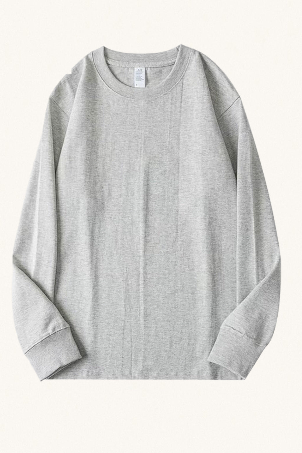MONSEN Suitory Heavyweight Cotton Long Sleeve Tee product image