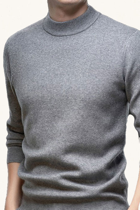 MONSEN Suitory 100% Wool Half Turtleneck Sweater product image