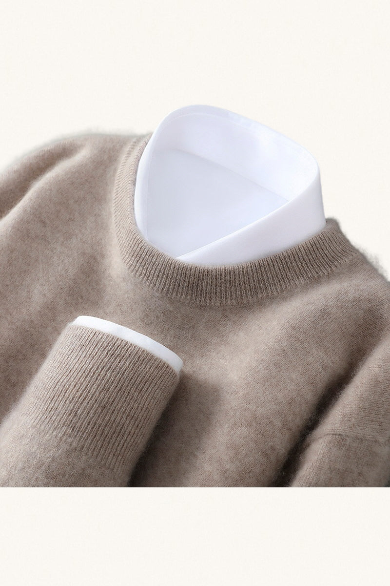 100% Wool Crewneck Sweater