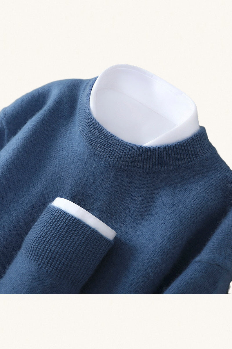 100% Wool Crewneck Sweater