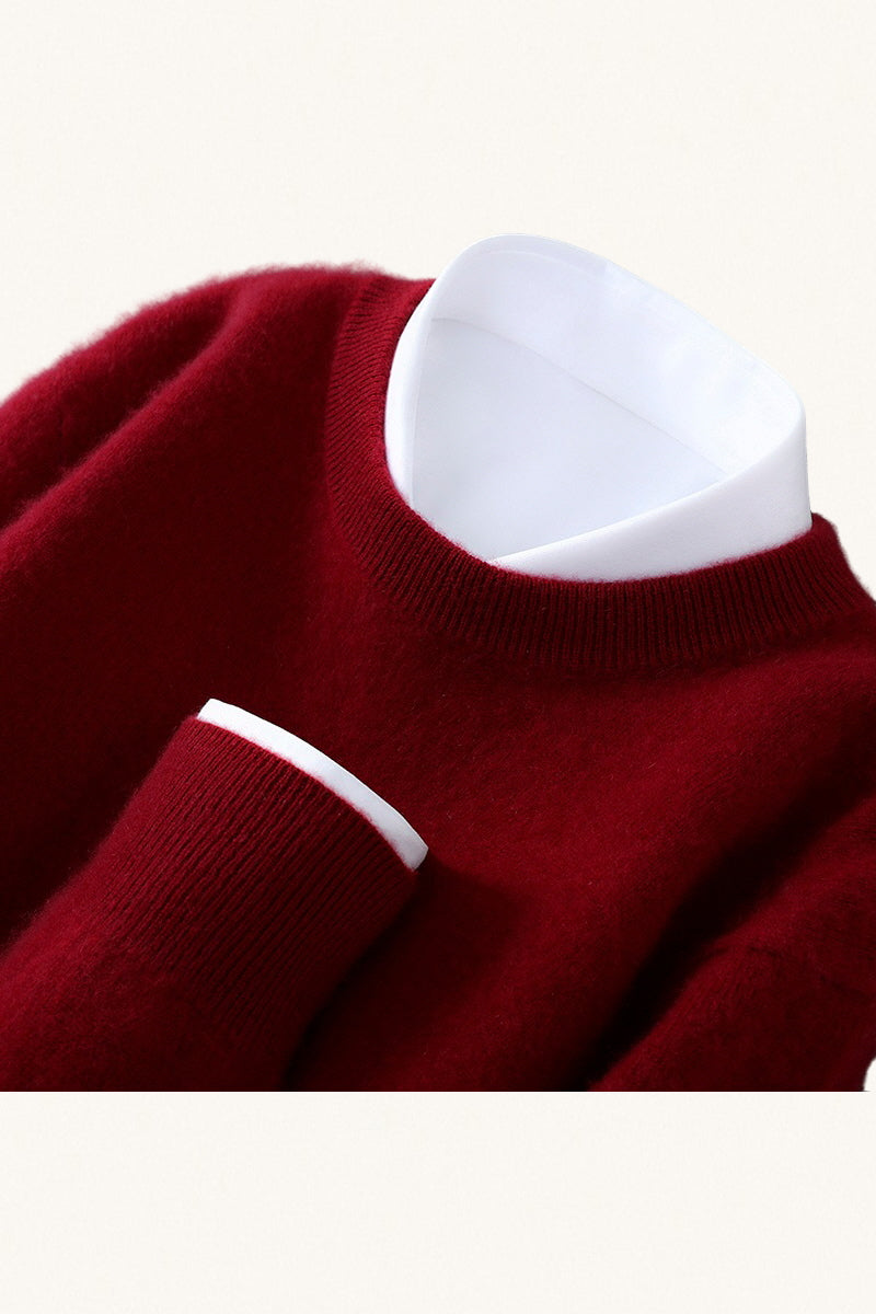 100% Wool Crewneck Sweater