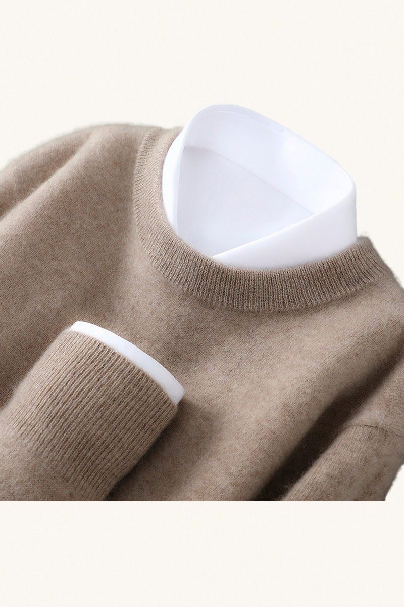 100% Wool Crewneck Sweater