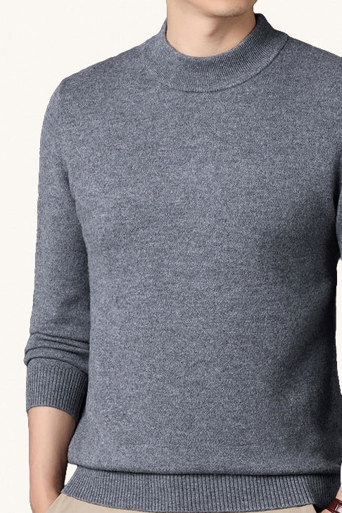 MONSEN Suitory 100% Wool Half Turtleneck Sweater product image