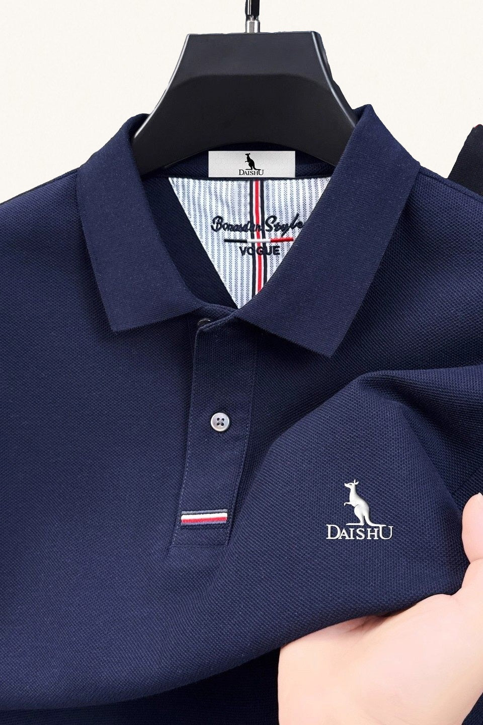 MONSEN Suitory 100% Cotton Comfortable Polo product image