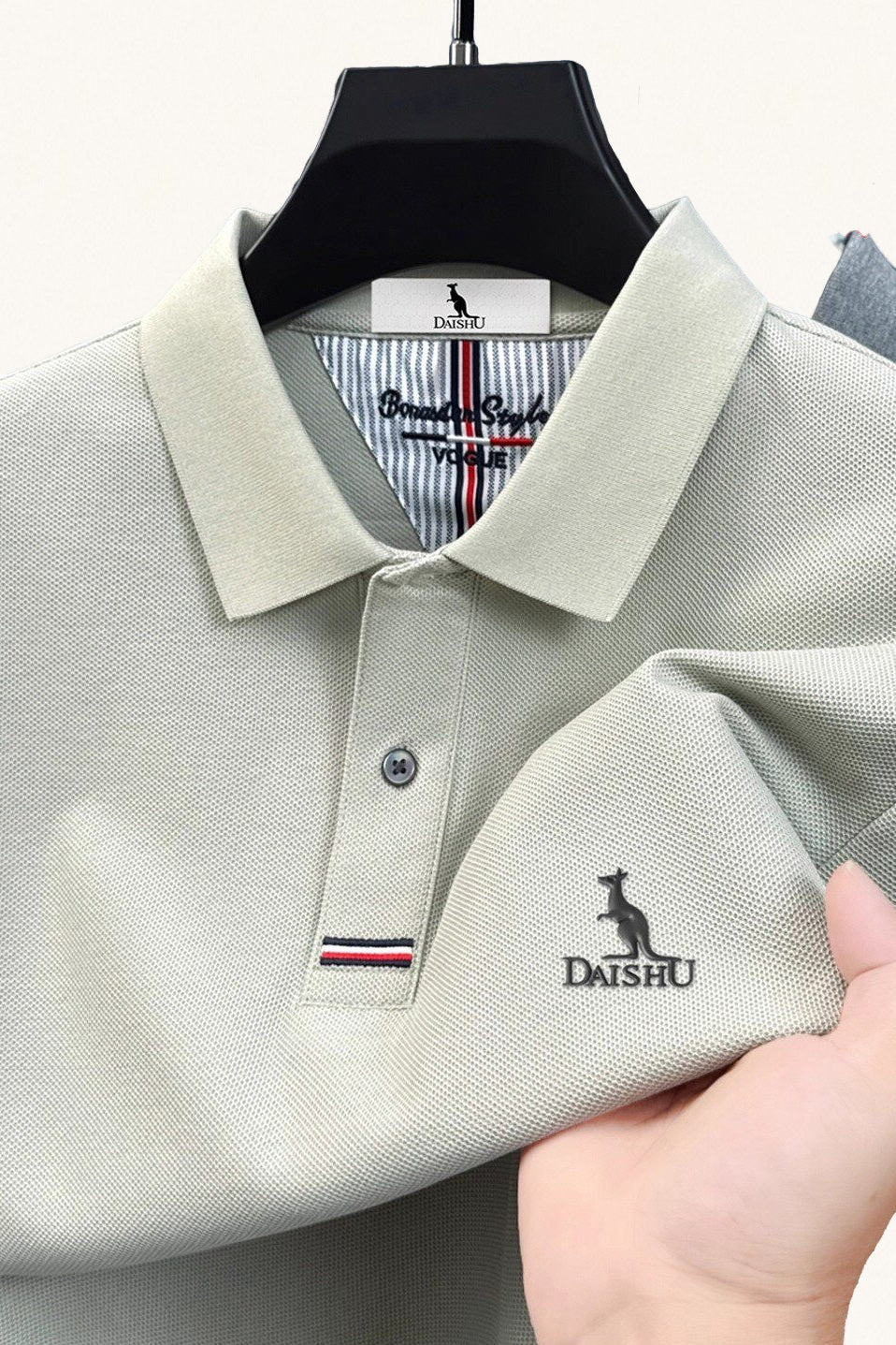 MONSEN Suitory 100% Cotton Comfortable Polo product image