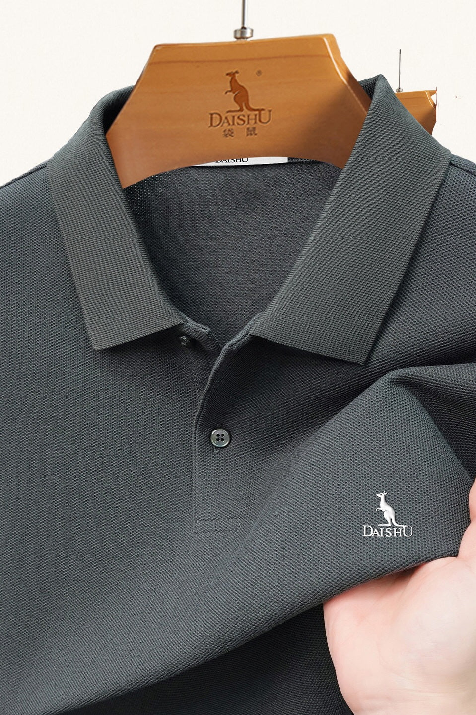 MONSEN Suitory 100% Cotton Comfortable Polo product image