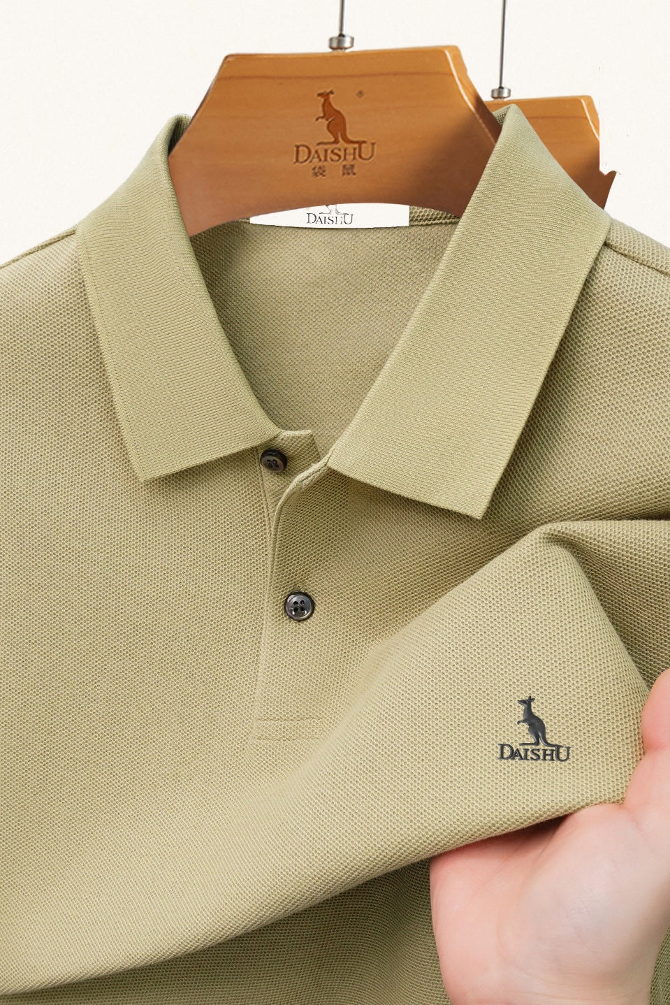MONSEN Suitory 100% Cotton Comfortable Polo product image