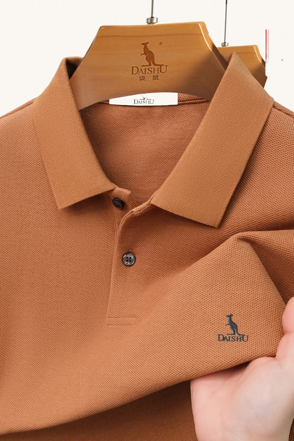 MONSEN Suitory 100% Cotton Comfortable Polo product image