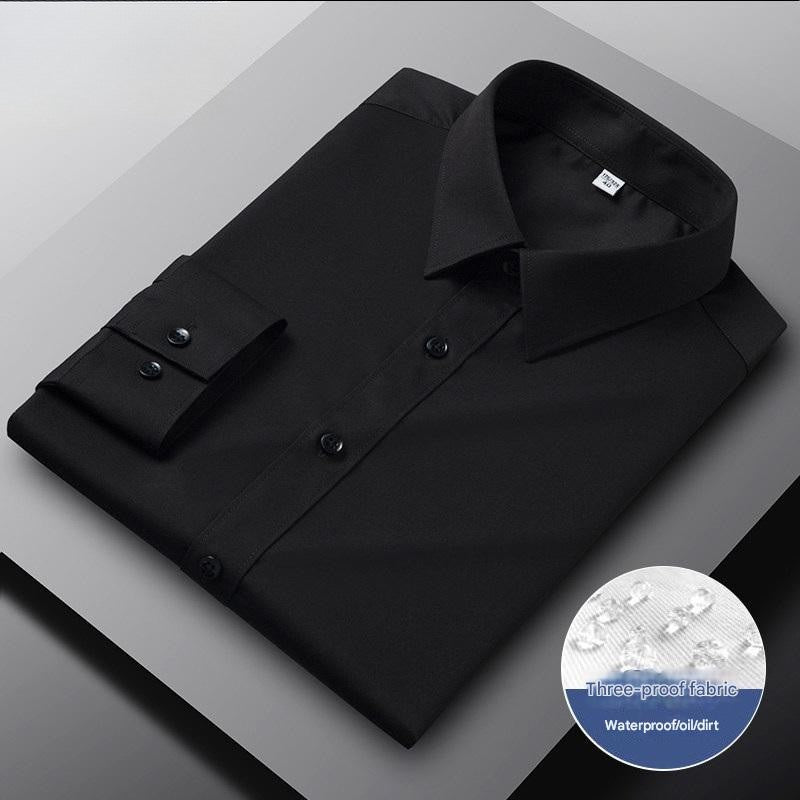 MONSEN Suitory Triple-Protection Water-Repellent Dress Shirt in Bamboo Blend product image