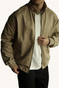 MONSEN Suitory Classic Harrington Outerwear Jacket in Cotton front view