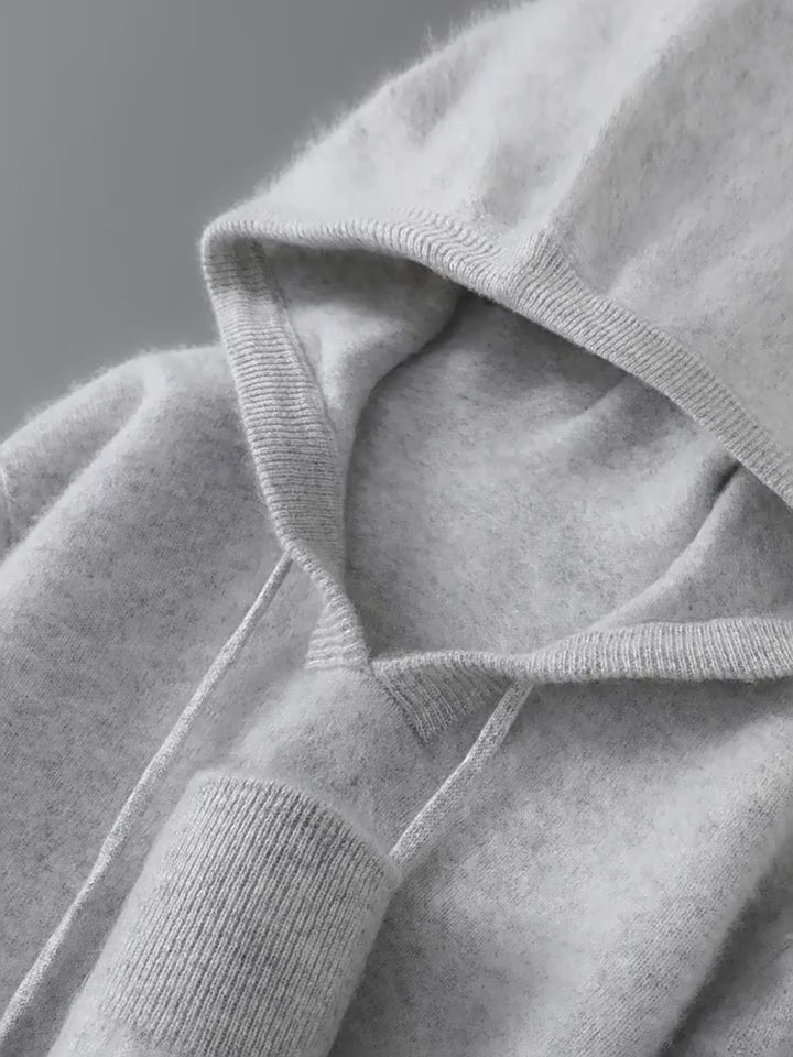 AW 100% Wool Knit Hoodie