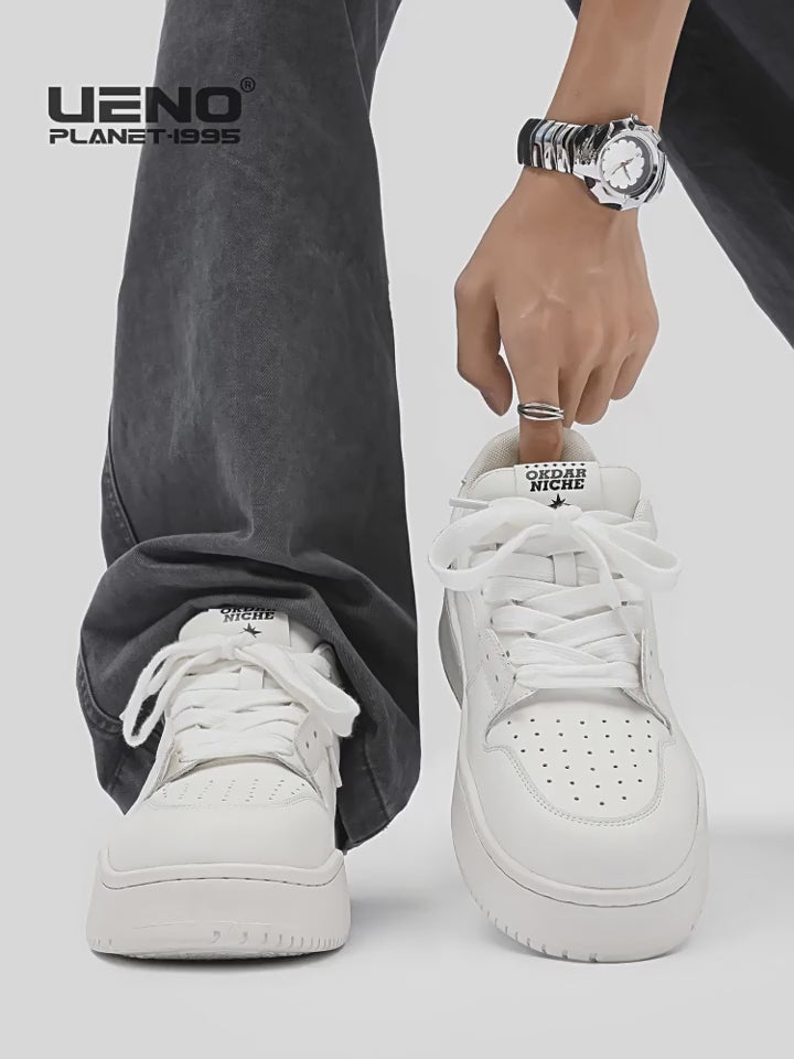 Breathable Height-Boost Sneakers