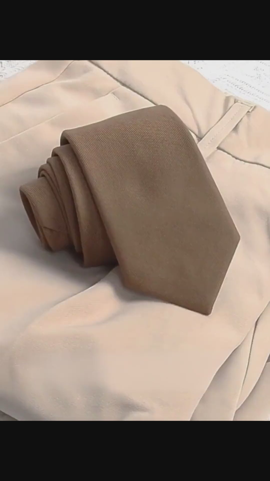 Solid Knit Tie (Hand-Tied Style)