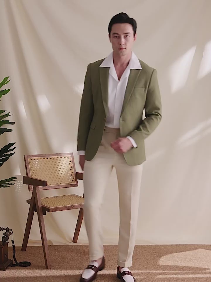 Half-Lined & Breathable K-Style Blazer