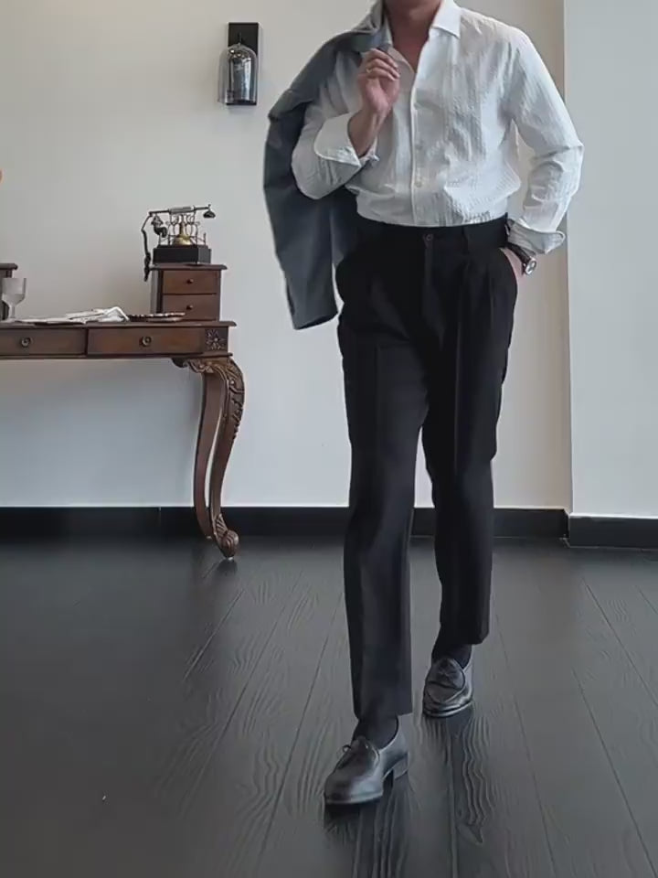 Seersucker Stripe Shirt