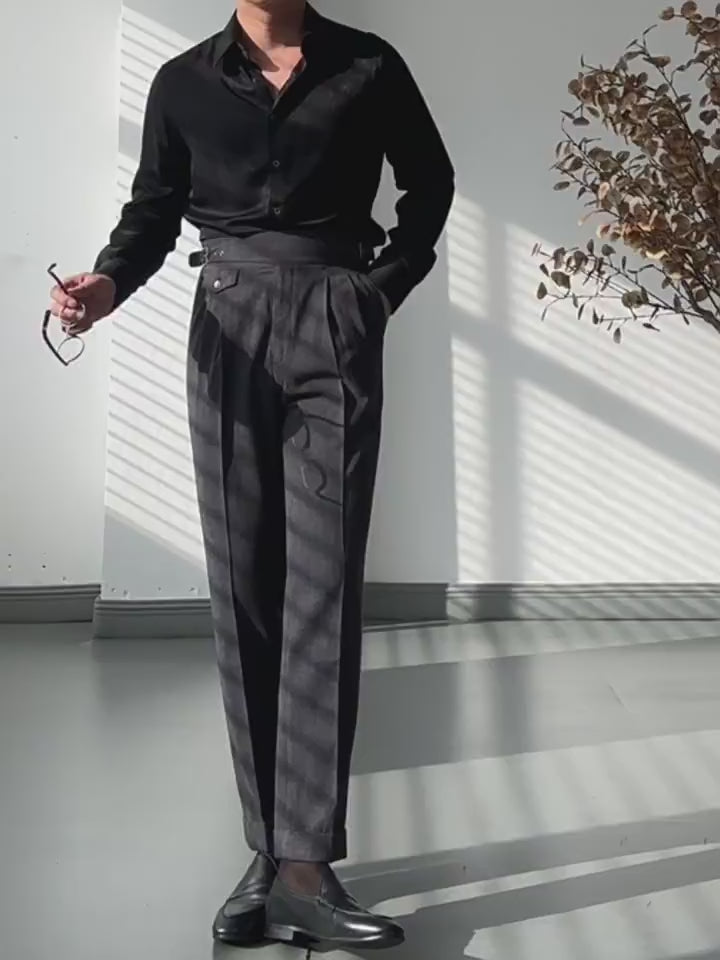 High-Waist Trousers