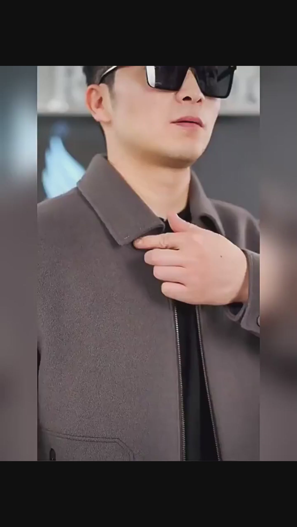 100% Wool Double-Faced Jacket