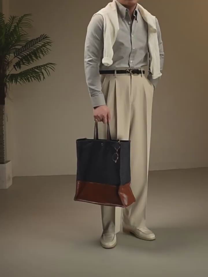 Retro Oxford Non-Iron Wide Collar Shirt