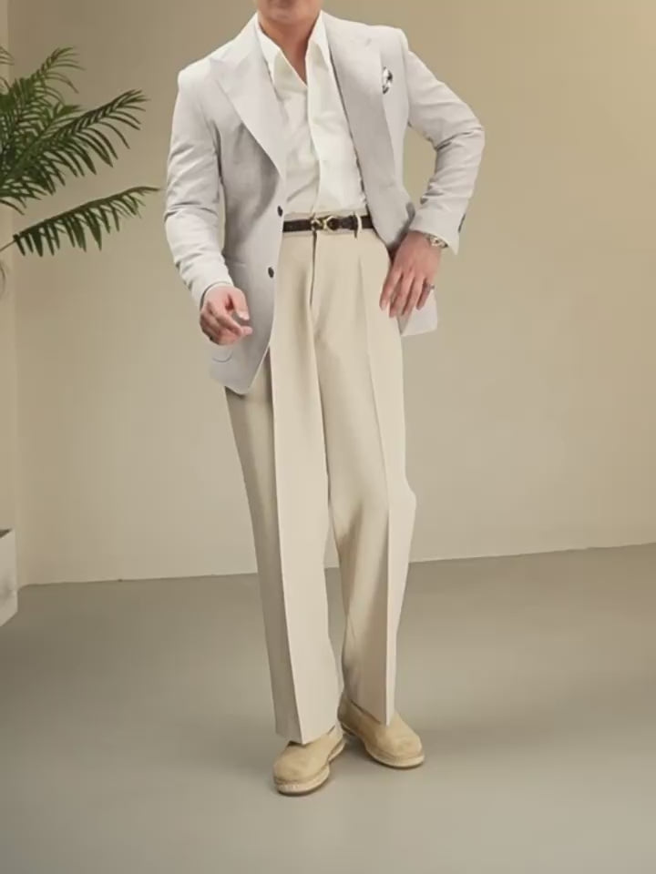 Non-Iron V-Neck Naples Shirt