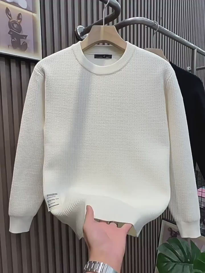 Waffle Knit Sweater